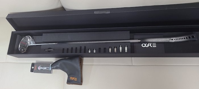 세계 최초 마그네슘, 풀커스텀 퍼터 - OGRE 오우거 커스텀 퍼터 | 김캐디 골프 정보