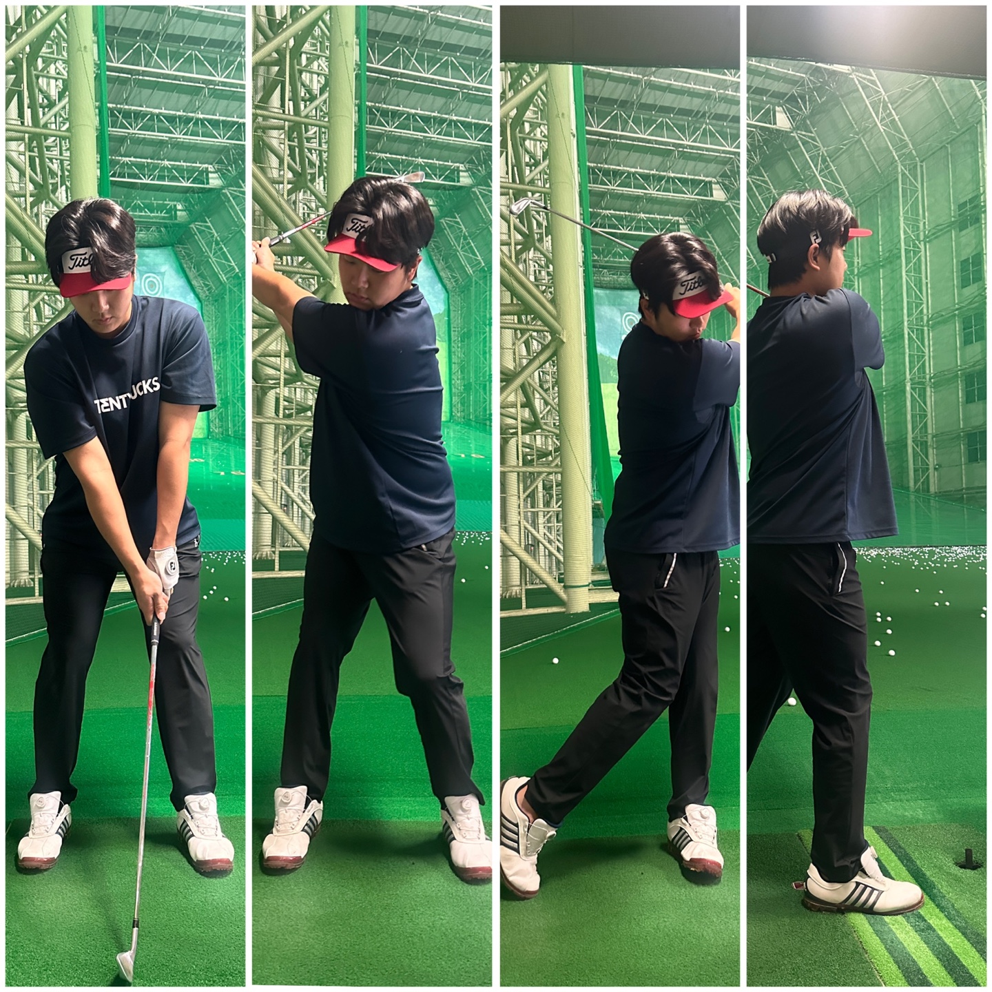 飛距離と精度を向上させるための正しいゴルフ体重移動の練習方法をご